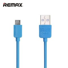 Кабель для данных и заряда Remax Safe Speed микро USB, 1м, синий цена и информация | Кабели для телефонов | kaup24.ee