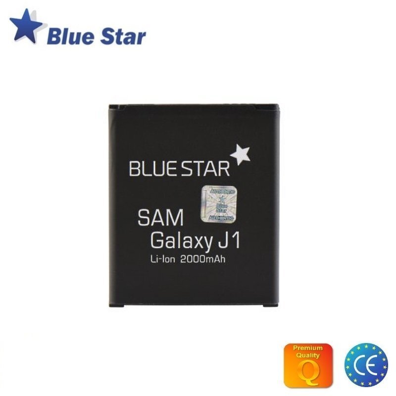 BlueStar Battery Samsung J100H Galaxy J1 Li-Ion 2000 mAh Analog EB-BJ100CBE цена и информация | Mobiiltelefonide akud | kaup24.ee