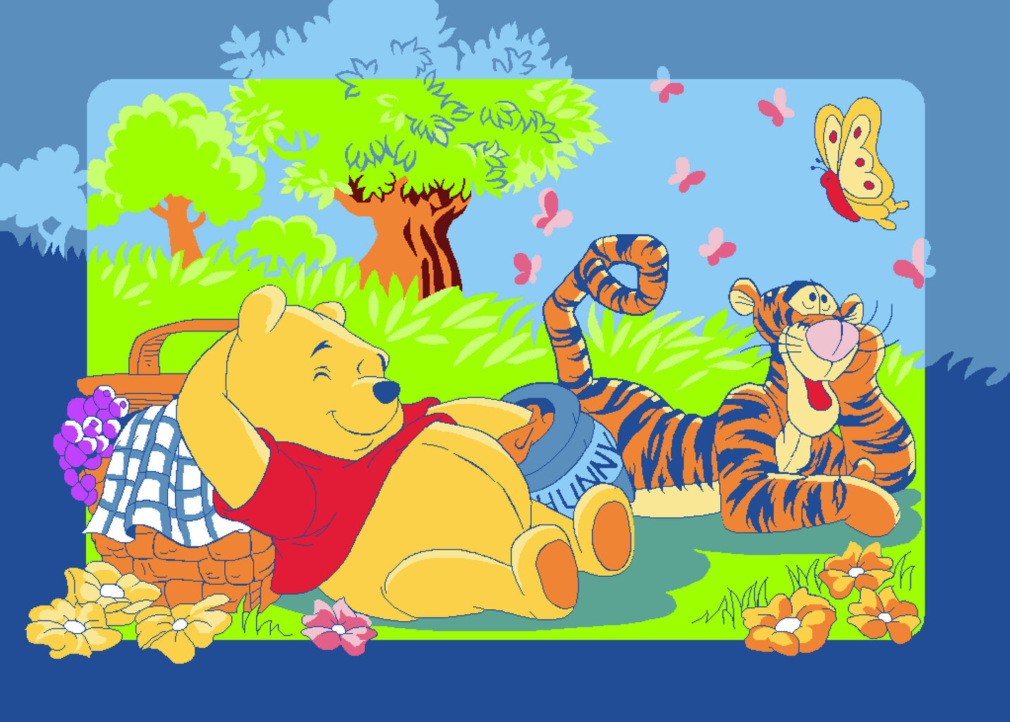 Lastetoa vaip AW Winnie Pooh II hind ja info | Vaibad | kaup24.ee