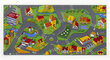 AW Rugs laste vaip Little Village 95x200 cm цена и информация | Vaibad | kaup24.ee