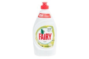 Средство для мытья посуды Fairy Apple, 0,45 л цена и информация | Гели для посудомоечных машин | kaup24.ee