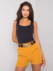 Naiste lühikesed püksid Laurell 292036242, kollane hind ja info | Naiste lühikesed püksid | kaup24.ee