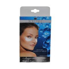 Silmaümbruse mask Revitale Collagen & Q10 Anti-Wrinkle, 5x2 tk цена и информация | Маски для лица, патчи для глаз | kaup24.ee