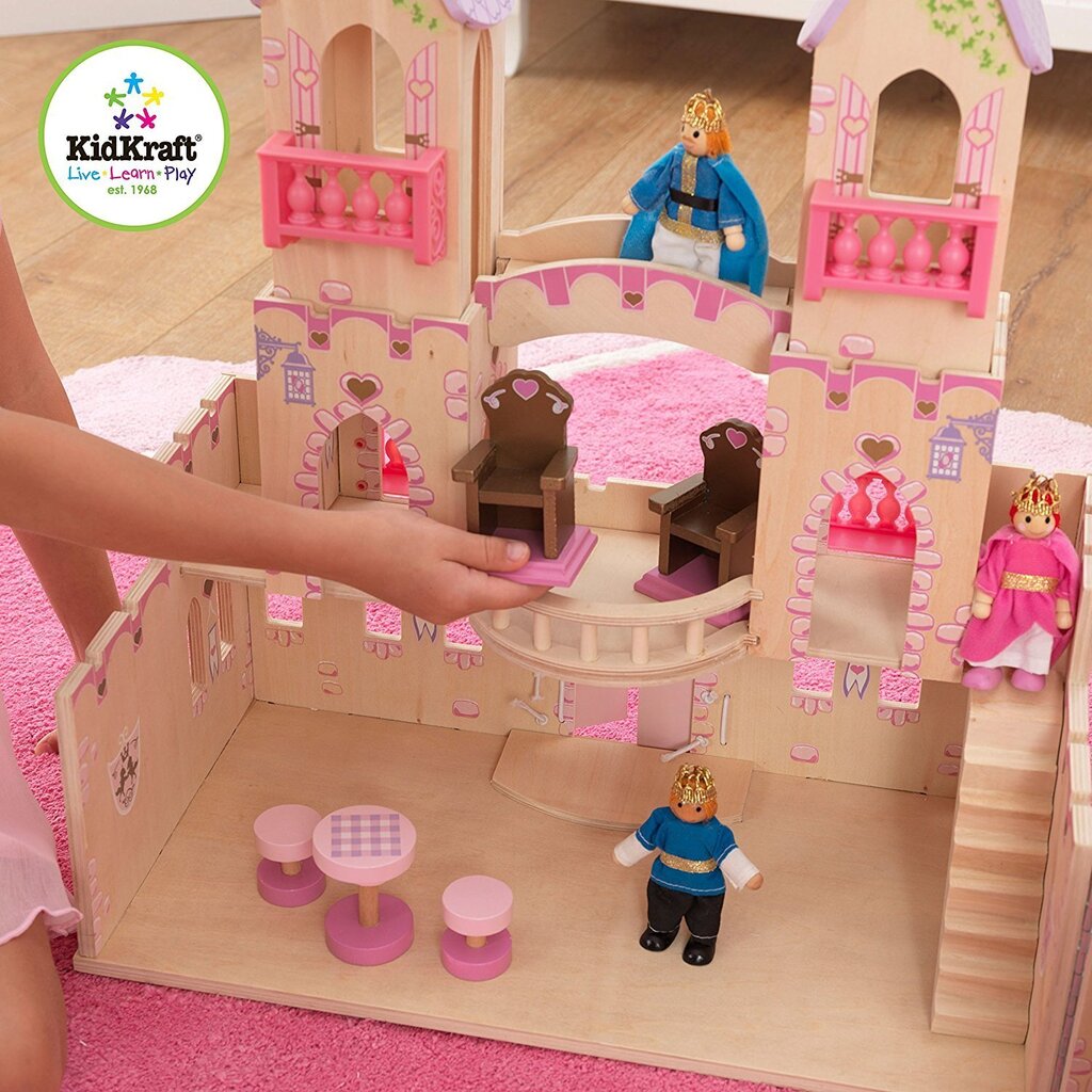 Nukumaja Kidkraft Princess Castle, 65259 hind ja info | Tüdrukute mänguasjad | kaup24.ee