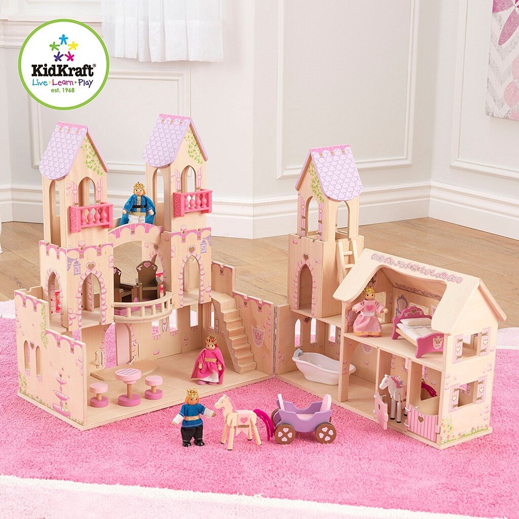 Nukumaja Kidkraft Princess Castle, 65259 цена и информация | Tüdrukute mänguasjad | kaup24.ee