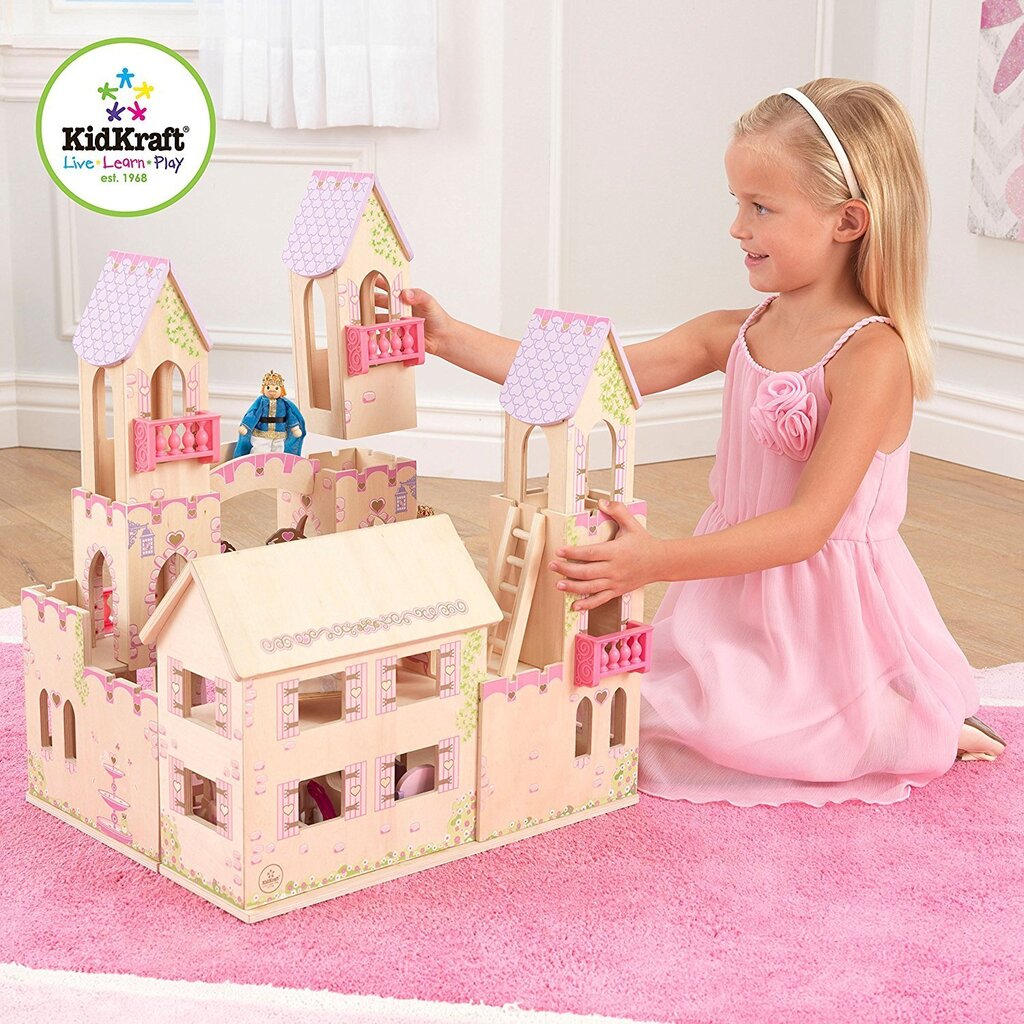 Nukumaja Kidkraft Princess Castle, 65259 hind ja info | Tüdrukute mänguasjad | kaup24.ee