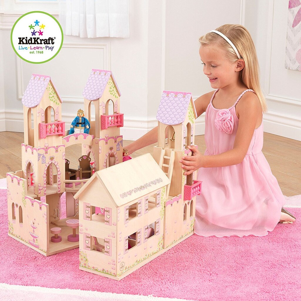 Nukumaja Kidkraft Princess Castle, 65259 цена и информация | Tüdrukute mänguasjad | kaup24.ee