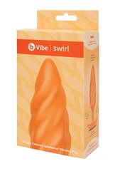 b-Vibe вибрирующая анальная пробка Swirl Texture Plug цена и информация | Анальные игрушки | kaup24.ee