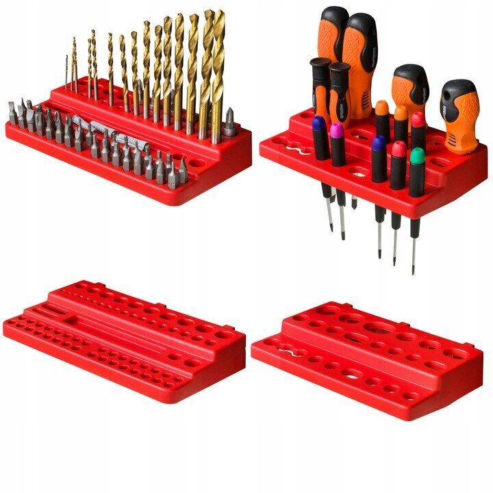 Tööriistasein koos erinevate riiulitega 170x78 cm hind ja info | Tööriistakastid, tööriistahoidjad | kaup24.ee