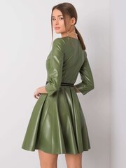 Naiste kleit Mireia, roheline hind ja info | Kleidid | kaup24.ee