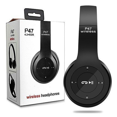 Juhtmevabad kõrvaklapid „Bluetooth“, must hind ja info | Kõrvaklapid | kaup24.ee