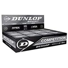 Squashi pall Dunlop COMPETITION YellowDot 12 цена и информация | Сквош | kaup24.ee