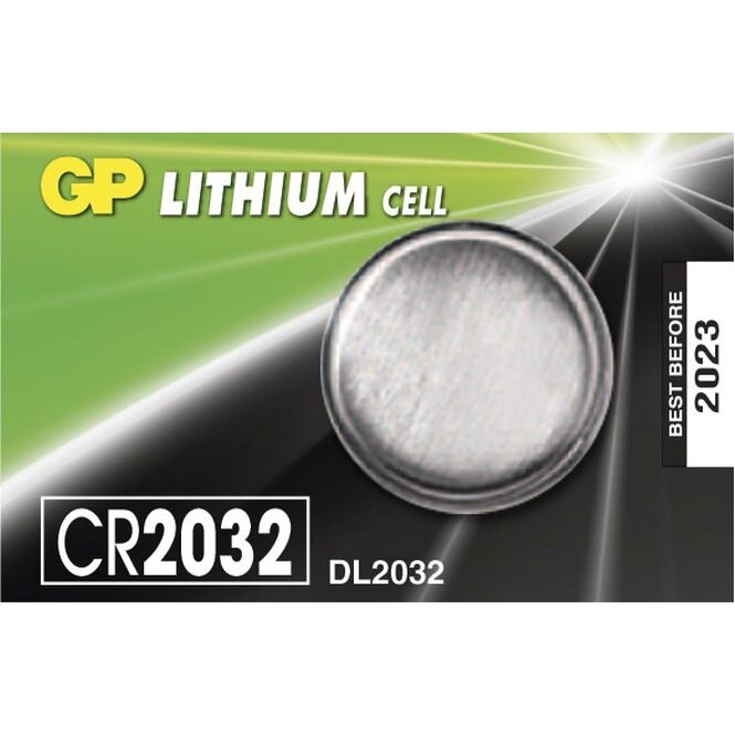 GP patarei CR2032 Liitium, 5 tk hind ja info | Patareid | kaup24.ee