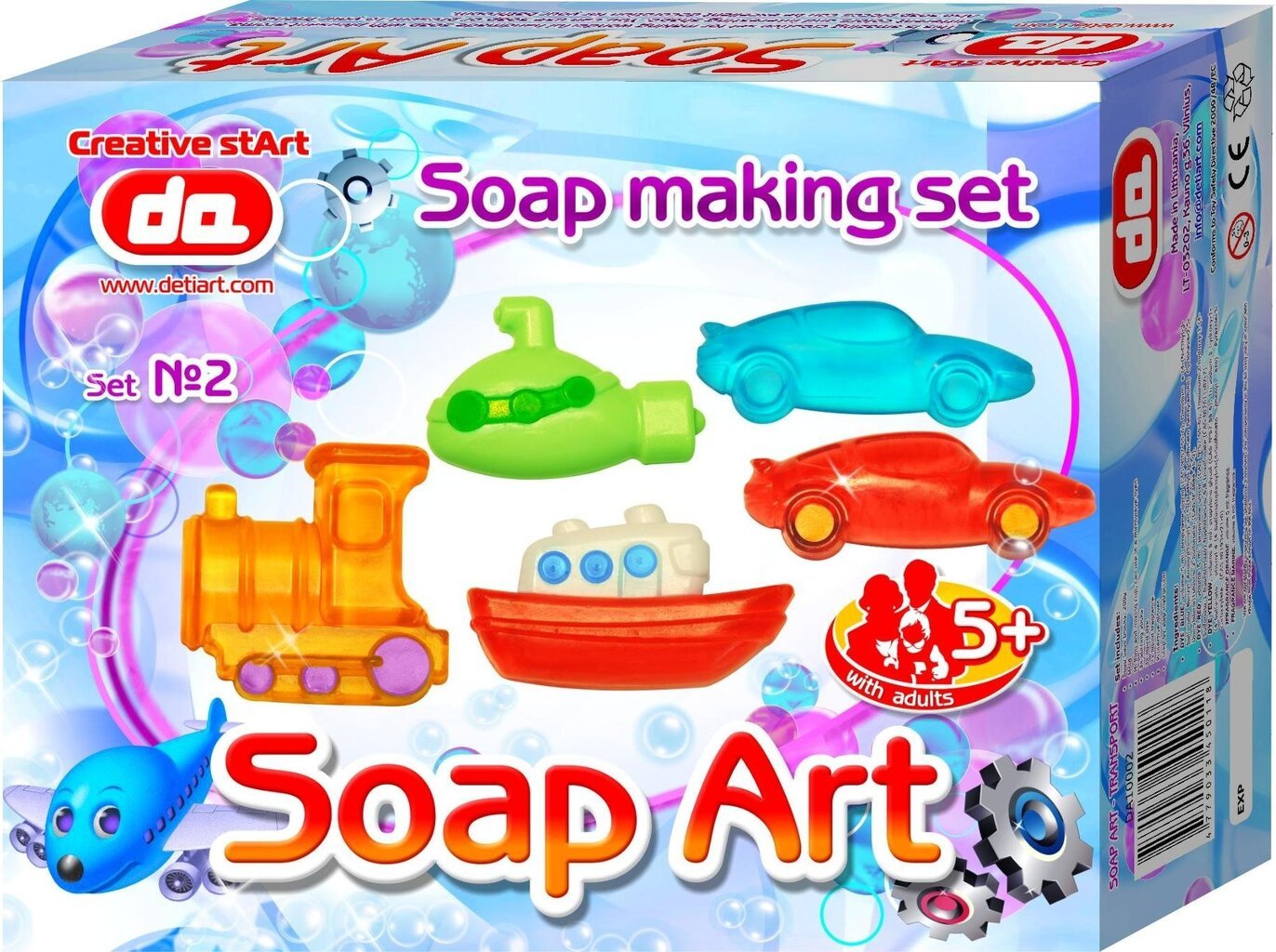 Seebi valmistamise komplekt Transport Soap Art цена и информация | Arendavad mänguasjad | kaup24.ee