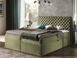 Kontinentaalvoodi CHESTERFIELD 180x200 + kattemadrats hind ja info | Voodid | kaup24.ee