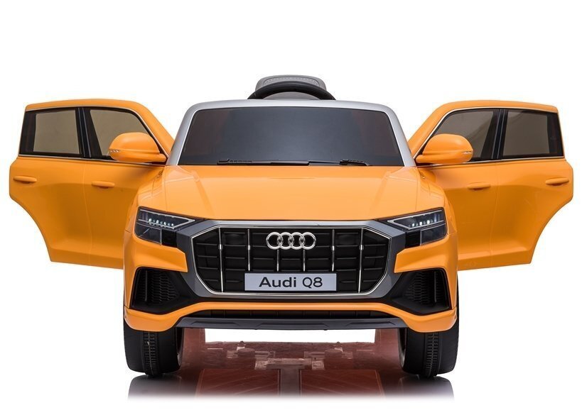 Elektriline maastur lastele Audi Q8, kollane hind ja info | Laste elektriautod | kaup24.ee