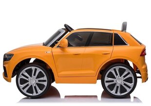 Elektriline maastur lastele Audi Q8, kollane цена и информация | Электромобили для детей | kaup24.ee