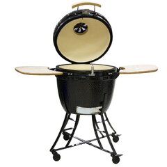 Keraamiline Kamado grill Nordgarden 26, must hind ja info | Grillid | kaup24.ee