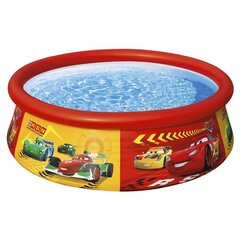 Laste täispuhutav bassein Pikne McQueen Cars Intex, 183 cm hind ja info | Basseinid | kaup24.ee