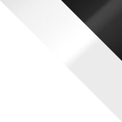 Комод Mirjan Marco, белый/черный цена и информация | Комоды | kaup24.ee