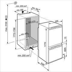 Liebherr ICND5123-20 цена и информация | Холодильники | kaup24.ee