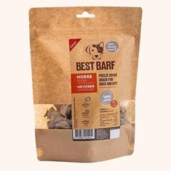 Best Barf лакомство холодной сушки, кусочки конины, 100 гр цена и информация | Лакомства для собак | kaup24.ee