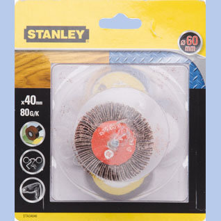 Lihvimispaberiketas Stanley, 60 x 40 mm, 80 g цена и информация | Lihvmasinad ja ketaslõikurid | kaup24.ee