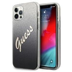 Чехол Guess для iPhone 12 Pro Max 6,7", черный цена и информация | Чехлы для телефонов | kaup24.ee