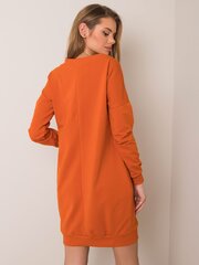 Naiste kleit Nessa, oranž hind ja info | Kleidid | kaup24.ee