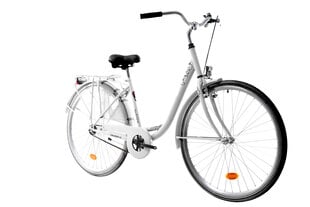 Naiste linnaratas N1 Cruiser 1.0 28, valge цена и информация | Велосипеды | kaup24.ee