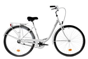 Naiste linnaratas N1 Cruiser 1.0 28, valge цена и информация | Велосипеды | kaup24.ee