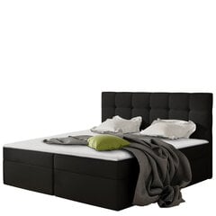 Кровать континентальная Nele, 140x200 см, коричневый цена и информация | Кровати | kaup24.ee