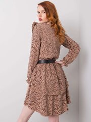 Naiste kleit Blythe, pruun цена и информация | Платья | kaup24.ee