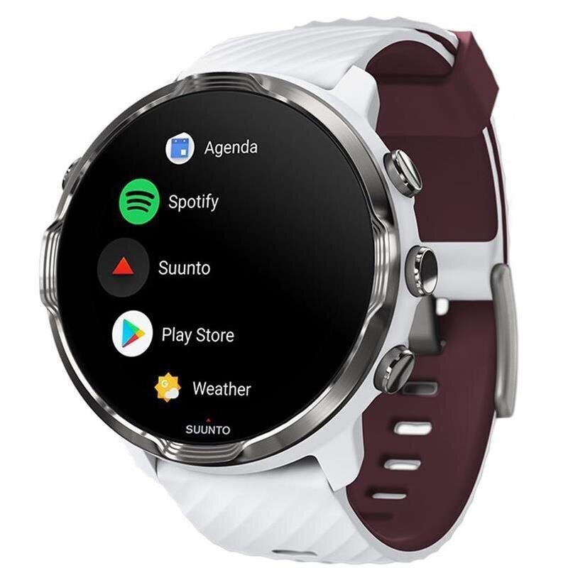 GPS spordikell Suunto 7, white/burgundy hind ja info | Nutikellad (smartwatch) | kaup24.ee