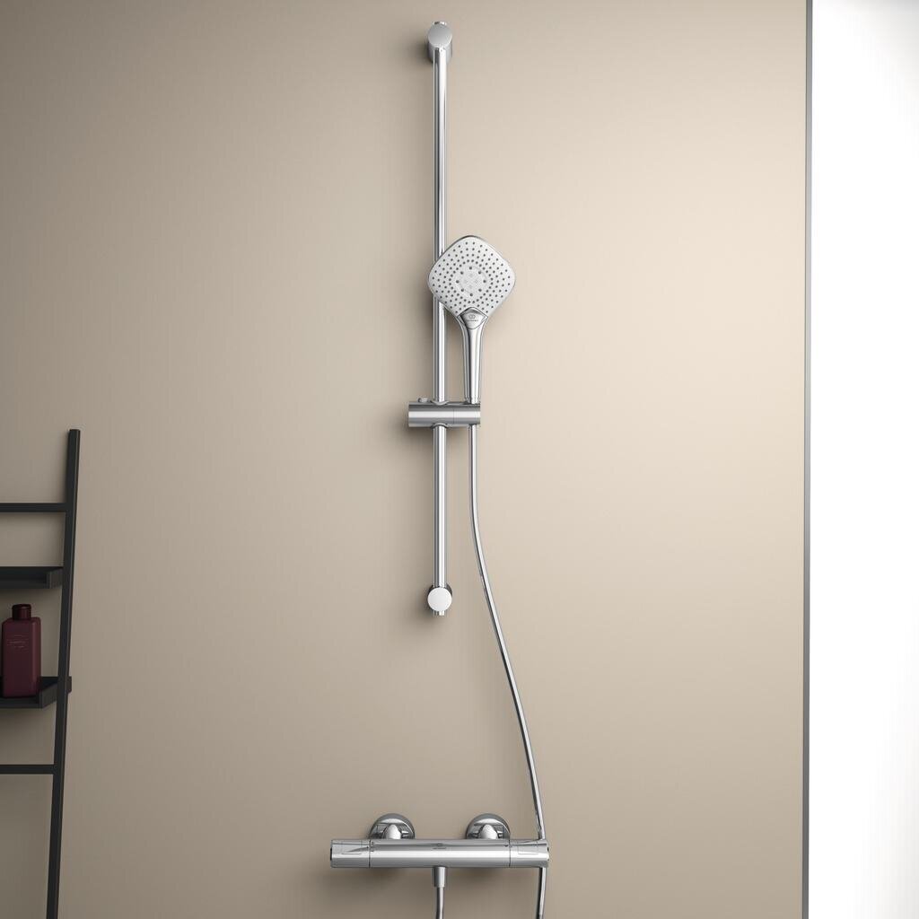 Termostaadiga dušisegisti Ideal standard Ceratherm T100 pinnale paigaldatav hind ja info | Vannitoa segistid | kaup24.ee