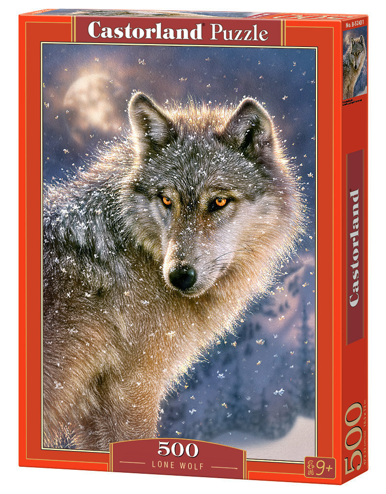 Pusle Castorland Venice Lone Wolf, 500 osaline hind ja info | Pusled | kaup24.ee