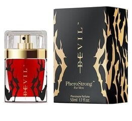 Meeste parfüüm feromoonidega PheroStrong Devil 50 ml hind ja info | Feromoonid | kaup24.ee