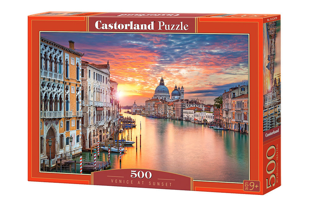 Pusle Castorland Venice At Sunset, 500 osaline цена и информация | Pusled | kaup24.ee