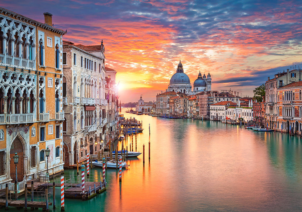 Pusle Castorland Venice At Sunset, 500 osaline hind ja info | Pusled | kaup24.ee