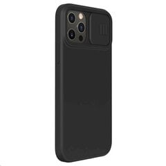 Nillkin CamShield Silky Silicone Case for iPhone 12/12 Pro 6.1 Black hind ja info | Telefoni kaaned, ümbrised | kaup24.ee