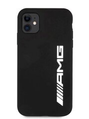 AMHCN61SGLBGN AMG Liquid Silicone Big Logo Case for iPhone 11 Black hind ja info | Telefoni kaaned, ümbrised | kaup24.ee