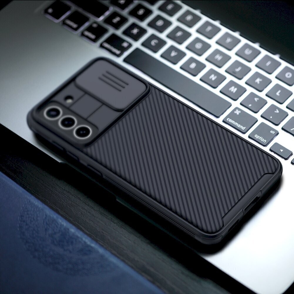 Nillkin CamShield Pro Hard Case for Samsung Galaxy S21 FE Black hind ja info | Telefoni kaaned, ümbrised | kaup24.ee