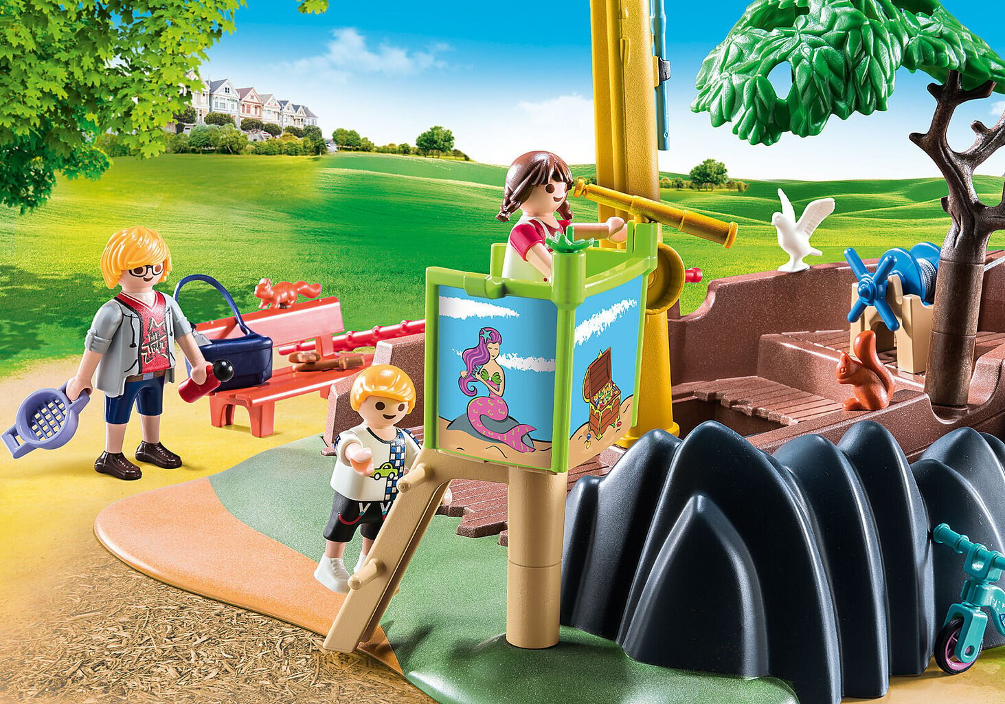 70741 PLAYMOBIL® City Life Seiklused mänguväljakul hind ja info | Klotsid ja konstruktorid | kaup24.ee