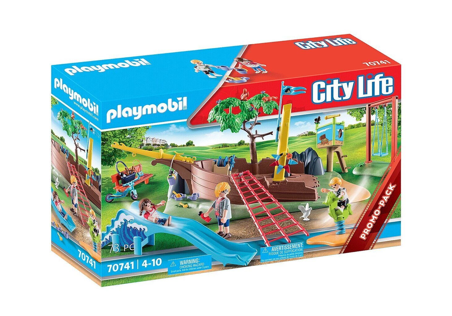 70741 PLAYMOBIL® City Life Seiklused mänguväljakul hind ja info | Klotsid ja konstruktorid | kaup24.ee