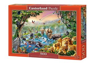 Pusle Castorland Puzzle Jungle River, 500-osaline цена и информация | Пазлы | kaup24.ee