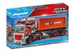 70771 PLAYMOBIL® City Action, Veoauto kaubakonteineriga hind ja info | Klotsid ja konstruktorid | kaup24.ee