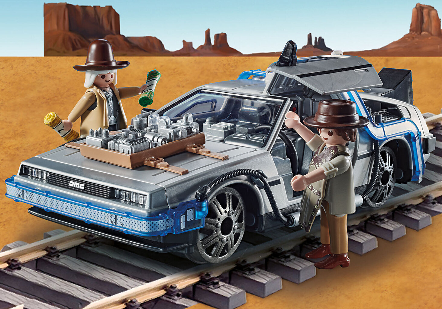 70576 PLAYMOBIL® Back to the Future III advendikalender hind ja info | Klotsid ja konstruktorid | kaup24.ee