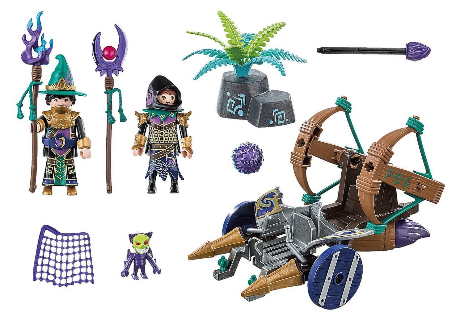 70748 PLAYMOBIL® Novelmore Violet Vale Deemoni patrull hind ja info | Klotsid ja konstruktorid | kaup24.ee