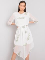 Naiste kleit Yareli 292005685, valge цена и информация | Платья | kaup24.ee