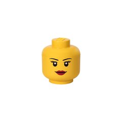LEGO большой ящик для хранения вещей в форме головы для девочек цена и информация | Конструкторы и кубики | kaup24.ee